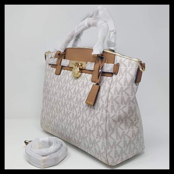 Michael Kors Hamilton Traveler Large Satchel Tote - Picture 9 of 16